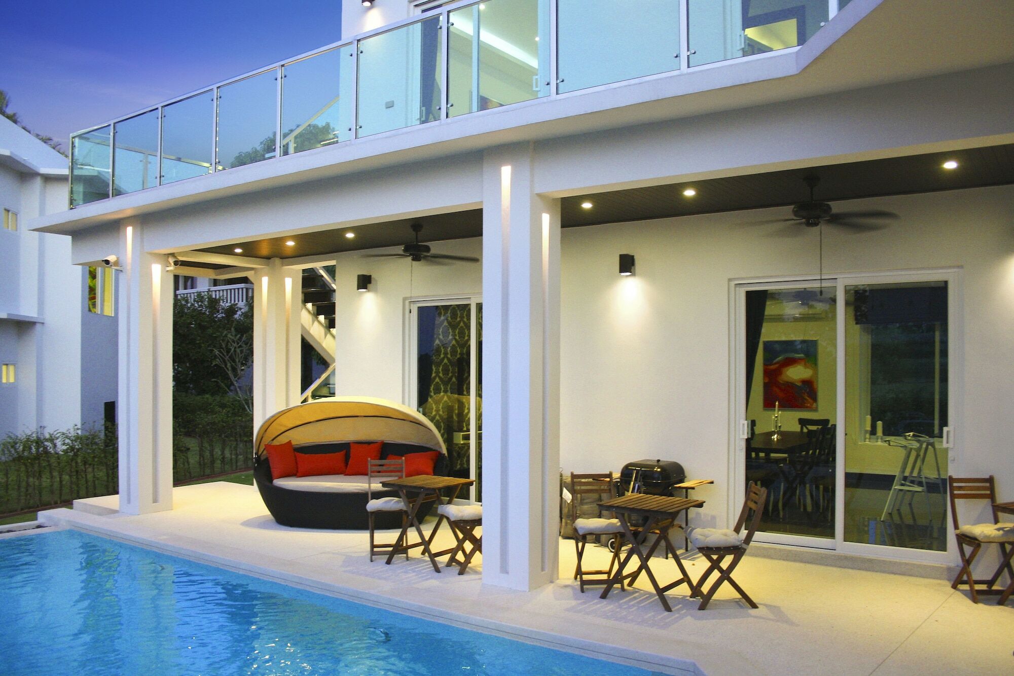 Green View Villas Bang Lamung Bagian luar foto