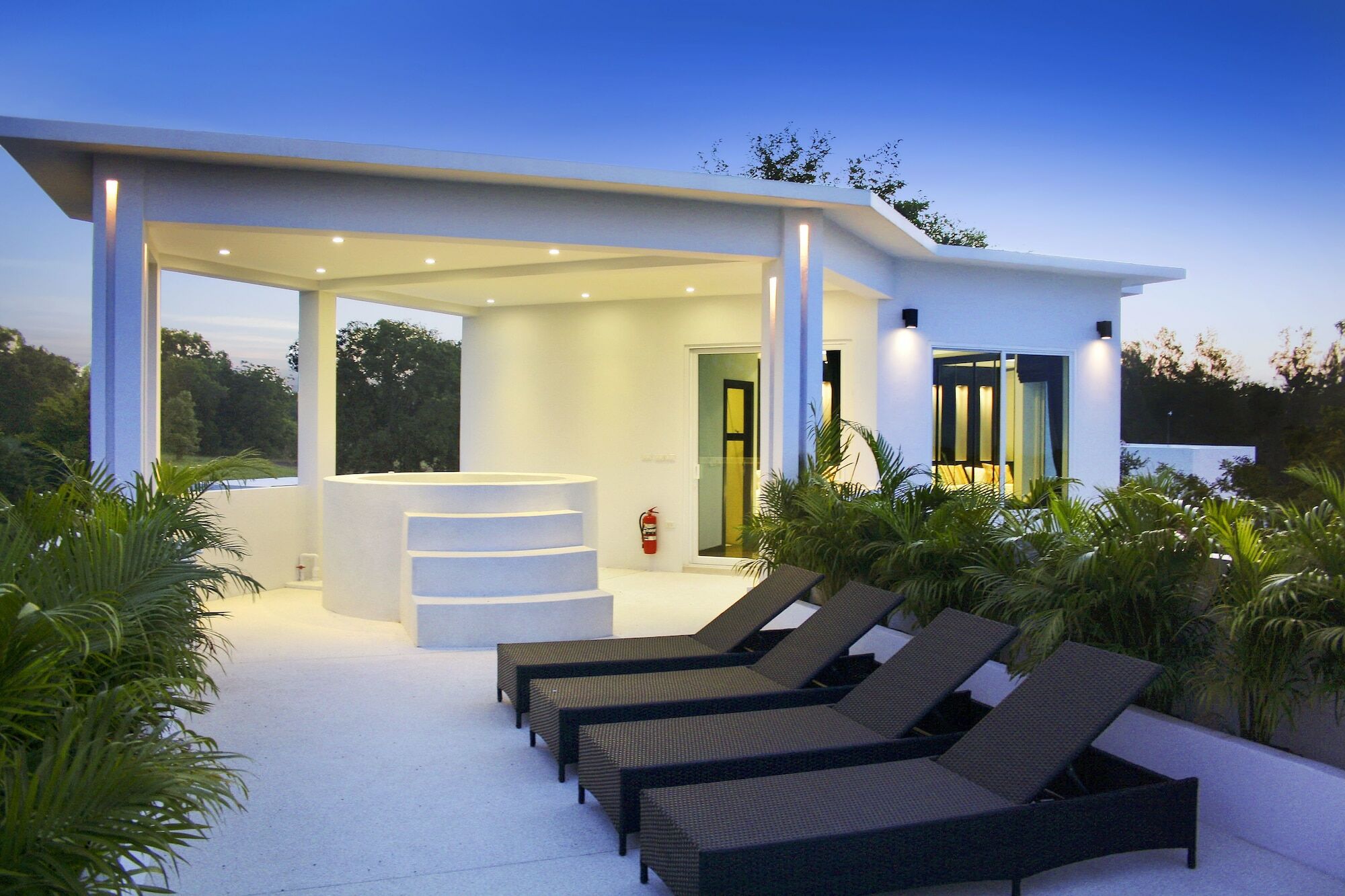 Green View Villas Bang Lamung Bagian luar foto
