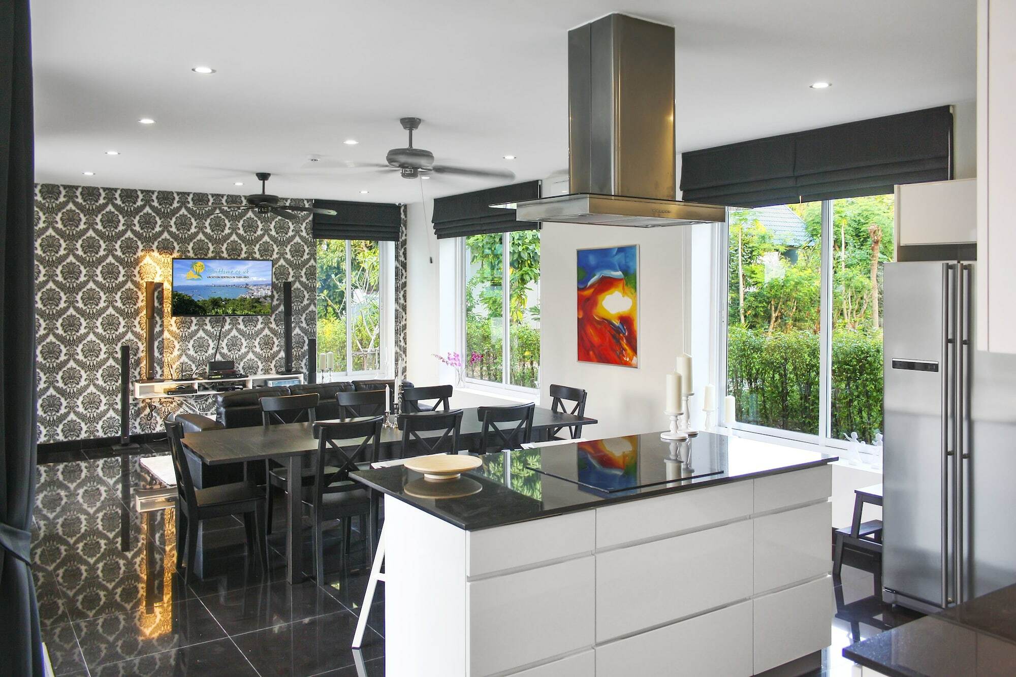 Green View Villas Bang Lamung Bagian luar foto