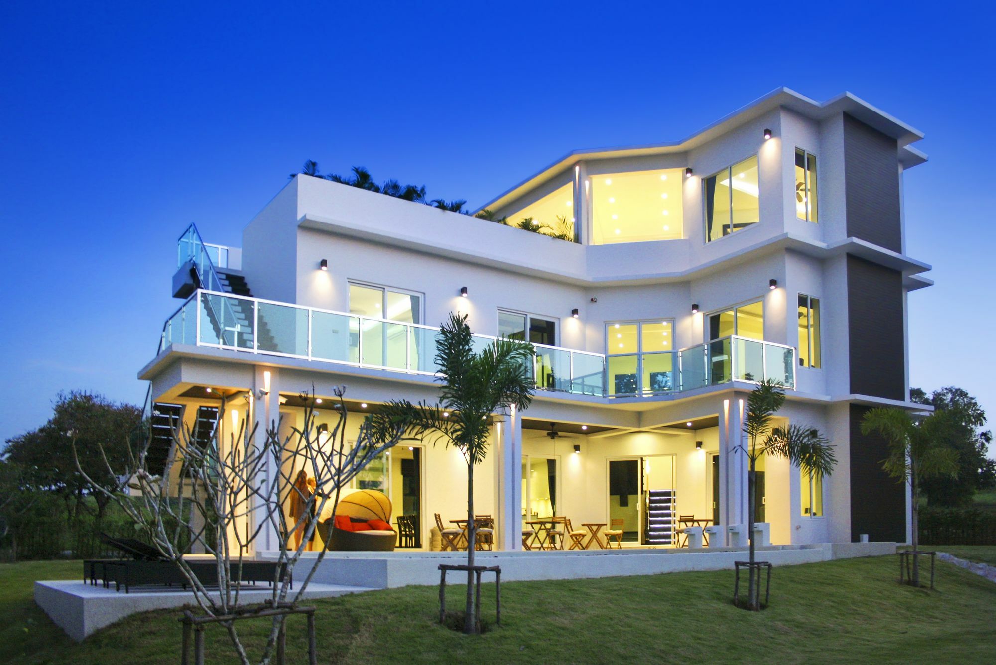 Green View Villas Bang Lamung Bagian luar foto